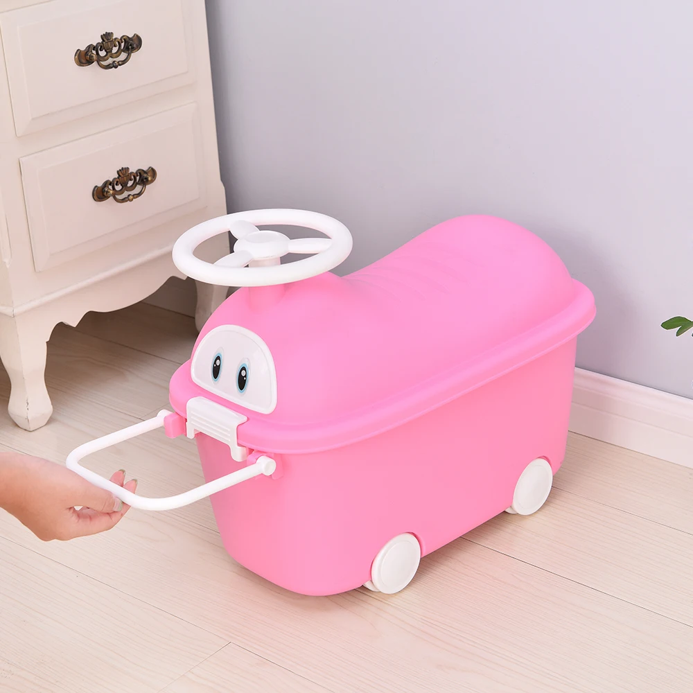 Детская большая коробка для игрушек ящик пластиковых хранилище малышей