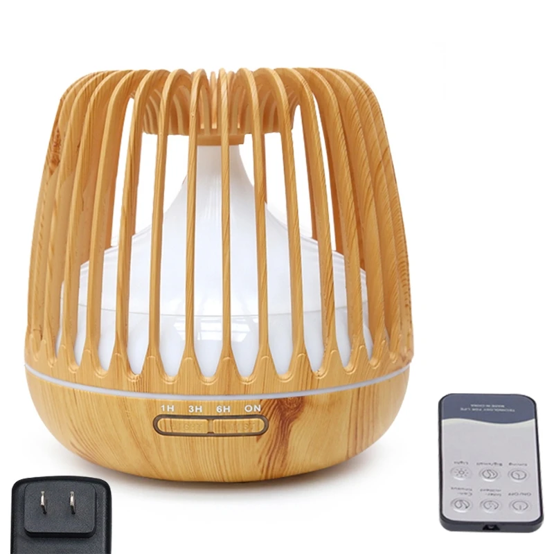 

7 Color Changing LED Night Lamp Aroma Essential Diffuser Air Humidifier Purifier