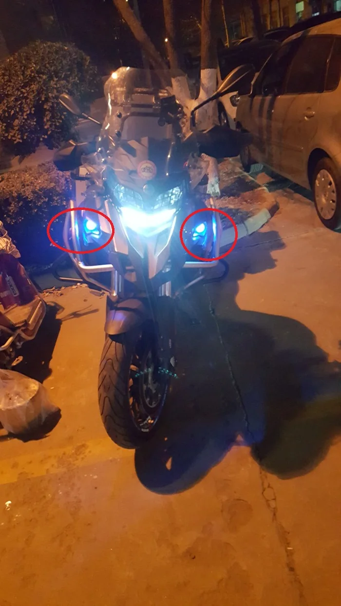 Светодиодная вспышка Автомобиль Мотоцикл орлиный глаз светильник проблесковая