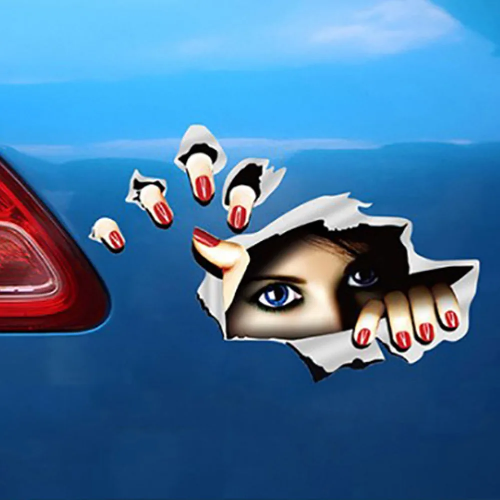 DAWASARU странные Реалистичные 3D глаза глазки монстра водонепроницаемые модные