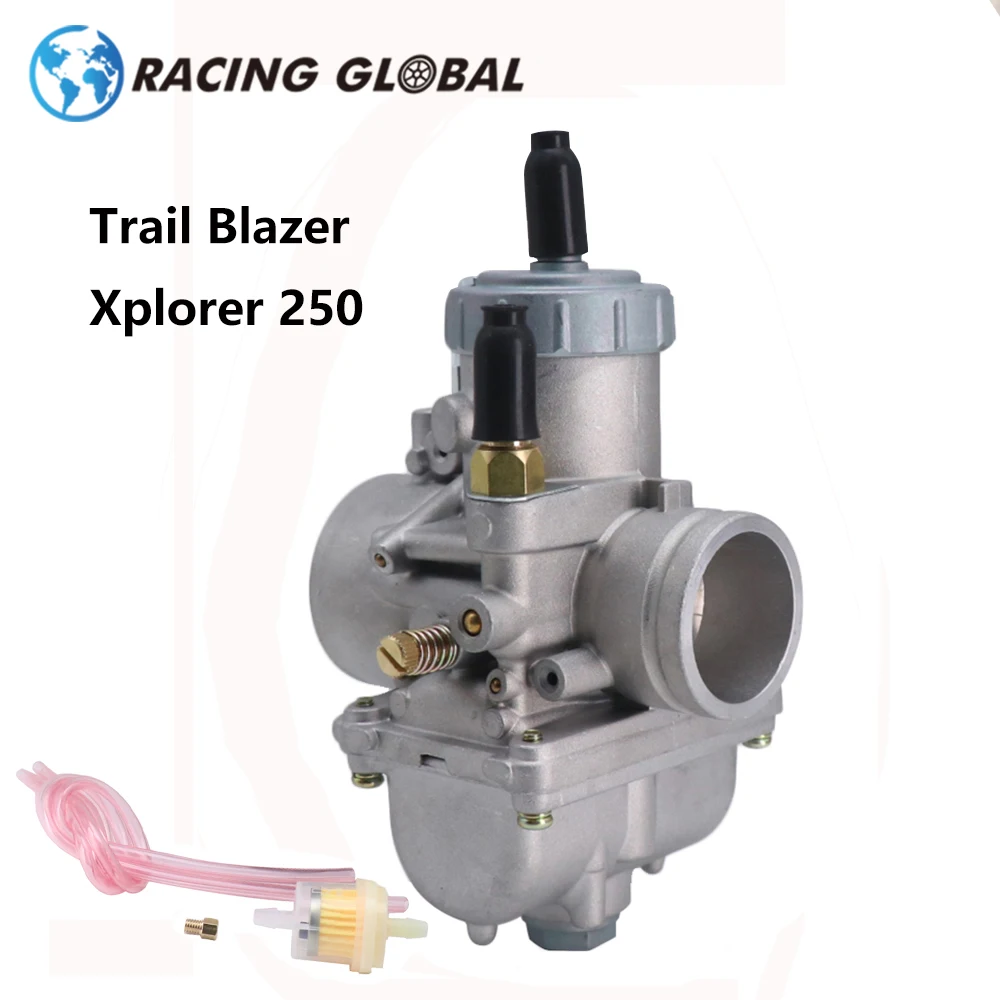 

ALCON-33mm Motorcycle Carburetor For Polaris Dirt Bike Trail Blazer 250 1990-2006 Xplorer 250 2000-2002 4-Stroke Racing Carb