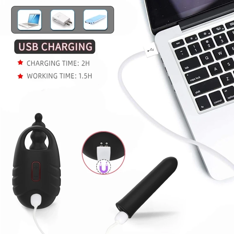 Анальная пробка вибратор мужской пенис массажер яиц стимулятор мошонки