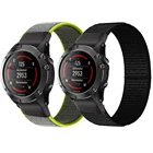 Нейлоновый ремешок для Garmin Fenix 6 6X Pro Fenix 5 5X plus 3 3HR Forerunner 935 945 D2 Bravo быстросъемный ремешок для смарт-часов