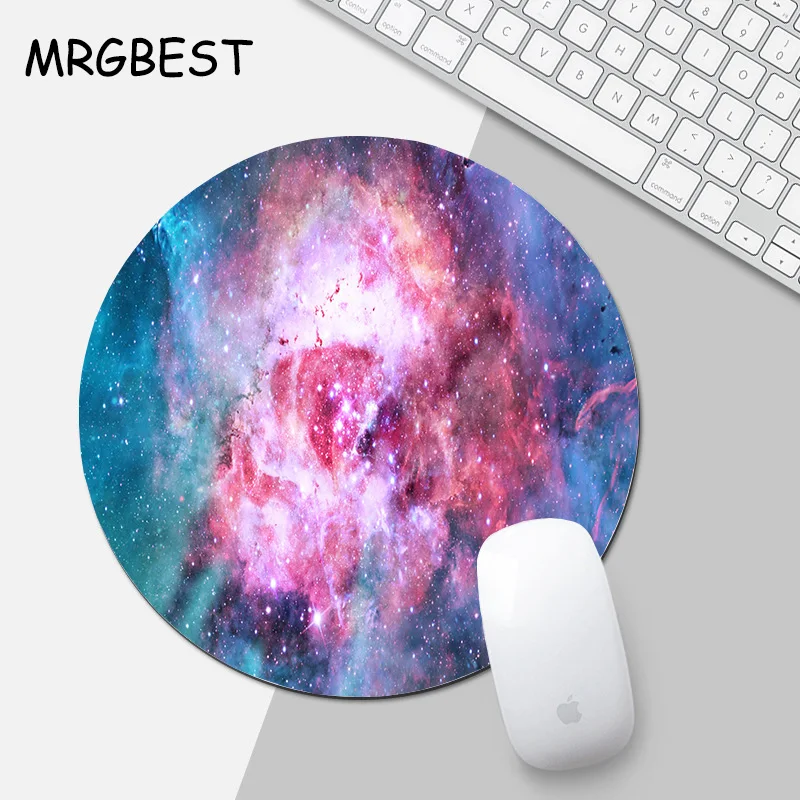 Игровой коврик для мыши MRGBEST звездное небо RGB большой компьютерный с выдвижной