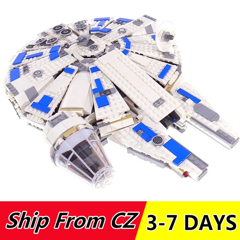 Совместимые 75212 05142 Star plan Wars Строительные блоки игрушки кирпичи для детей подарок 1482 шт