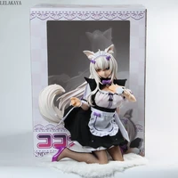 original native binding nekopara chocola vanilla coconut maid ver 14 scale pvc action figure anime cat model model toys doll