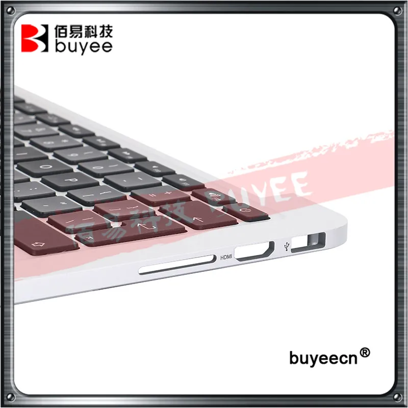 Оригинальная клавиатура A1502 Topcase US UK SP с подсветкой и аккумулятором для ноутбука