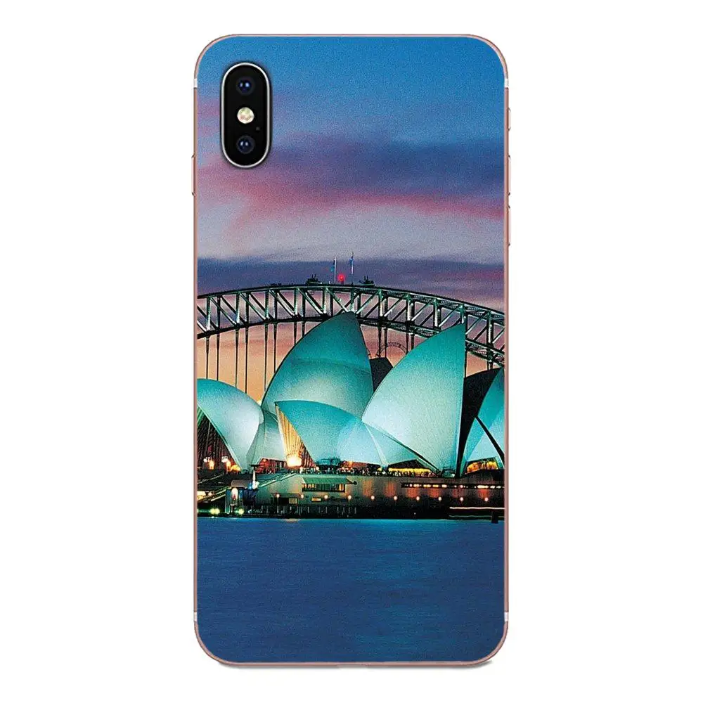 Красота Сиднейский театр оперы Декорации для Huawei Honor Mate 7 7A 8 9 10 20 V8 V9 V10 V30 P40 G Lite Play