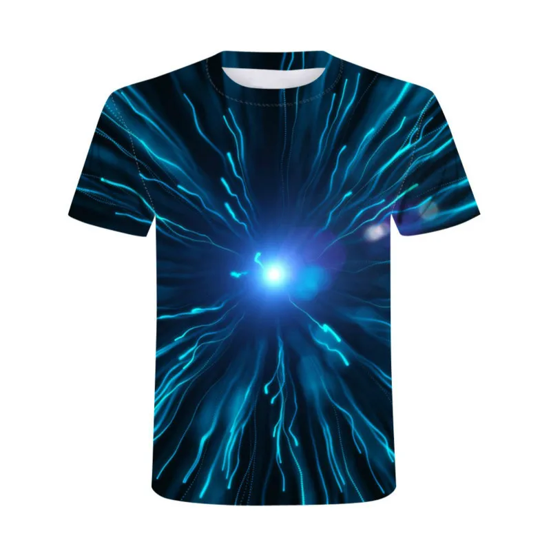 Футболка с круглым вырезом коротким рукавом и 3D-принтом | Мать ребенок