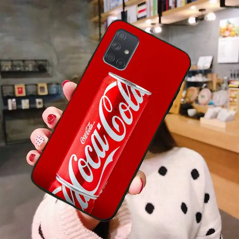 

American brand Coca Customer Phone Case For Samsung Galaxy A21S A01 A11 A31 A81 A10 A20E A30 A40 A50 A70 A80 A71 A51