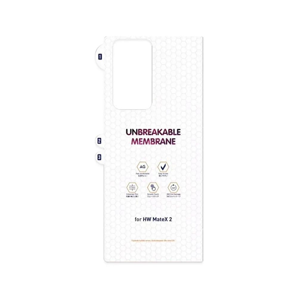 For Huawei Mate X2 Folding Screen Protector Matte Hydrogel Film Anti-fingerprint Front/back | Мобильные телефоны и