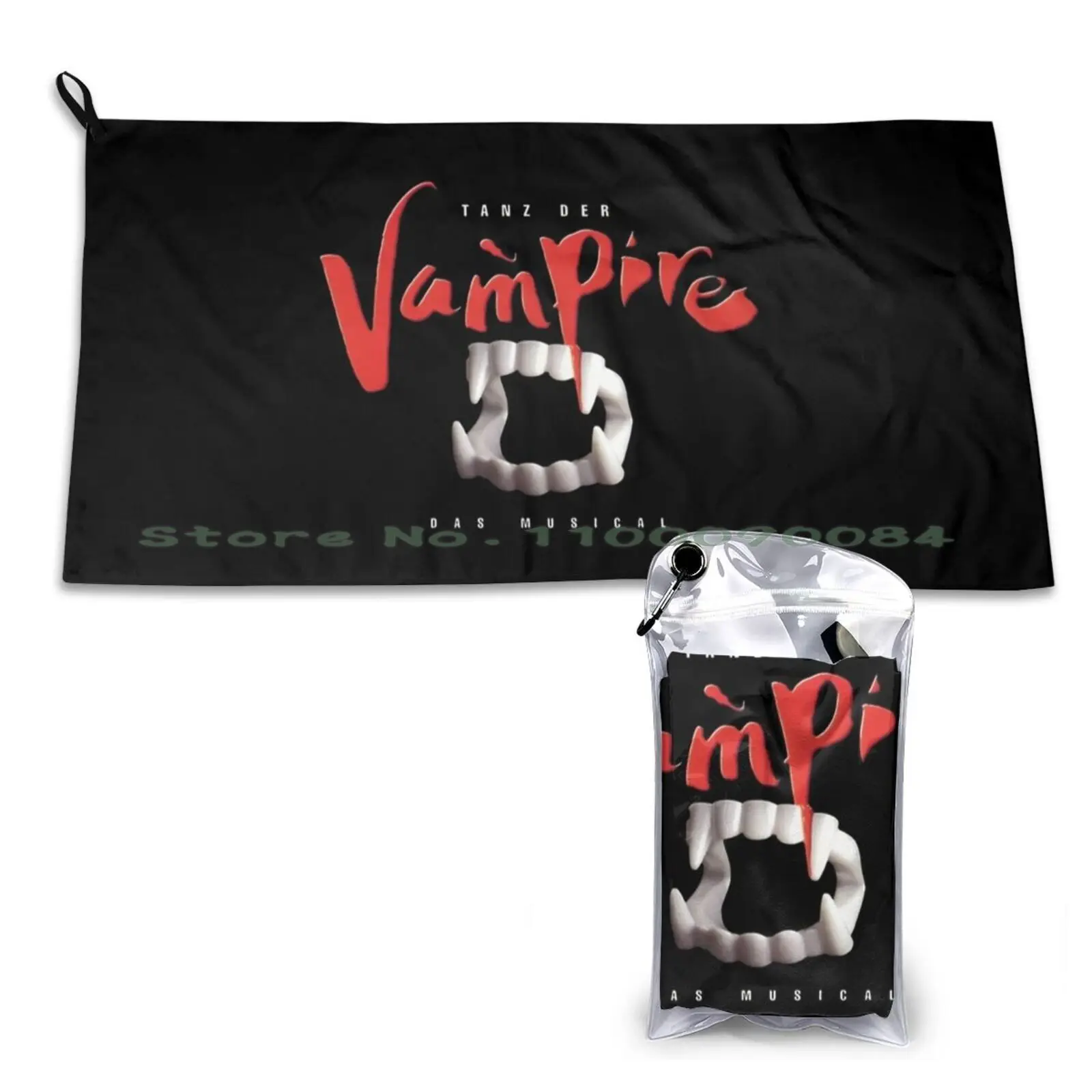 

Tanz Der Vampire Quick Dry Towel Gym Sports Bath Portable Tanz Der Vampire German Musical European Musical Musicals Graf Von