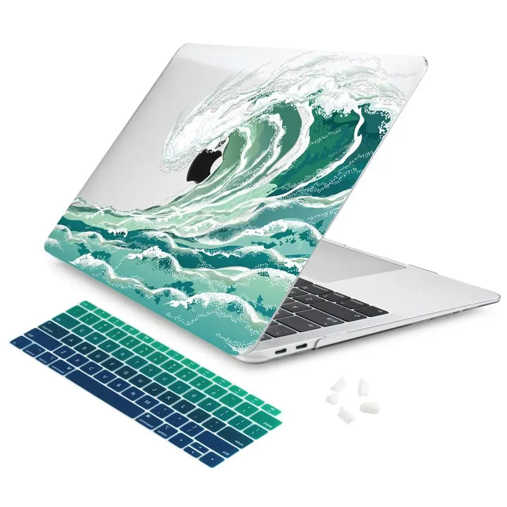 Мраморный чехол для Macbook Air Pro retina 12 13 15 16 Touch bar A1932 a2141сумка для ноутбука Macbook Air 11 13 A1466 чехол - Цвет: X120