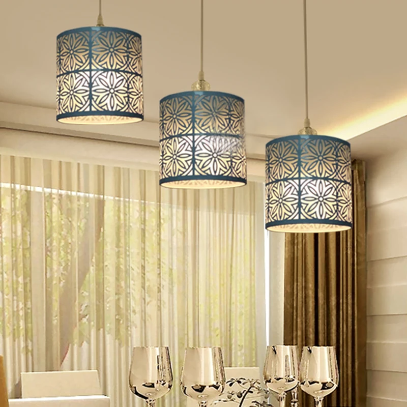 1 PC 14*14cm Floral Table Lampshade Ceiling Pendant Light Shade Lamp Cover For Home living room restaurant DECORATION | Лампы и