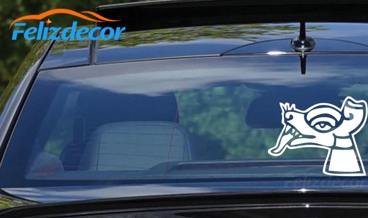 Уникальные забавные виниловые наклейки на автомобиль в виде щенка собаки