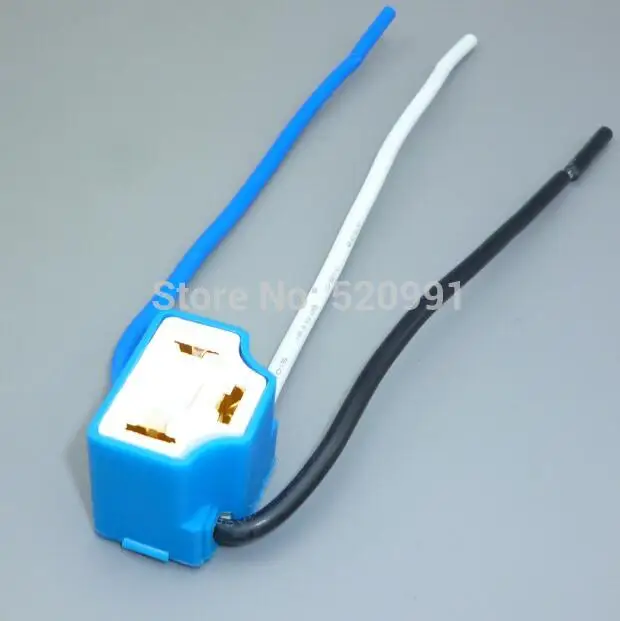 Shhworldsea 1 шт. H4 9003 Автомобиль Грузовик Женский Мужской Керамический Удлинитель Фара Разъем Светильник Лампа Патрон Адаптер 12 В 24 В