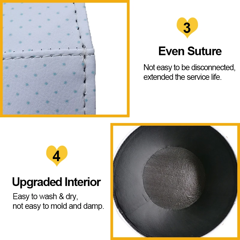 Мусорная корзина из искусственной кожи водонепроницаемый держатель для мусора