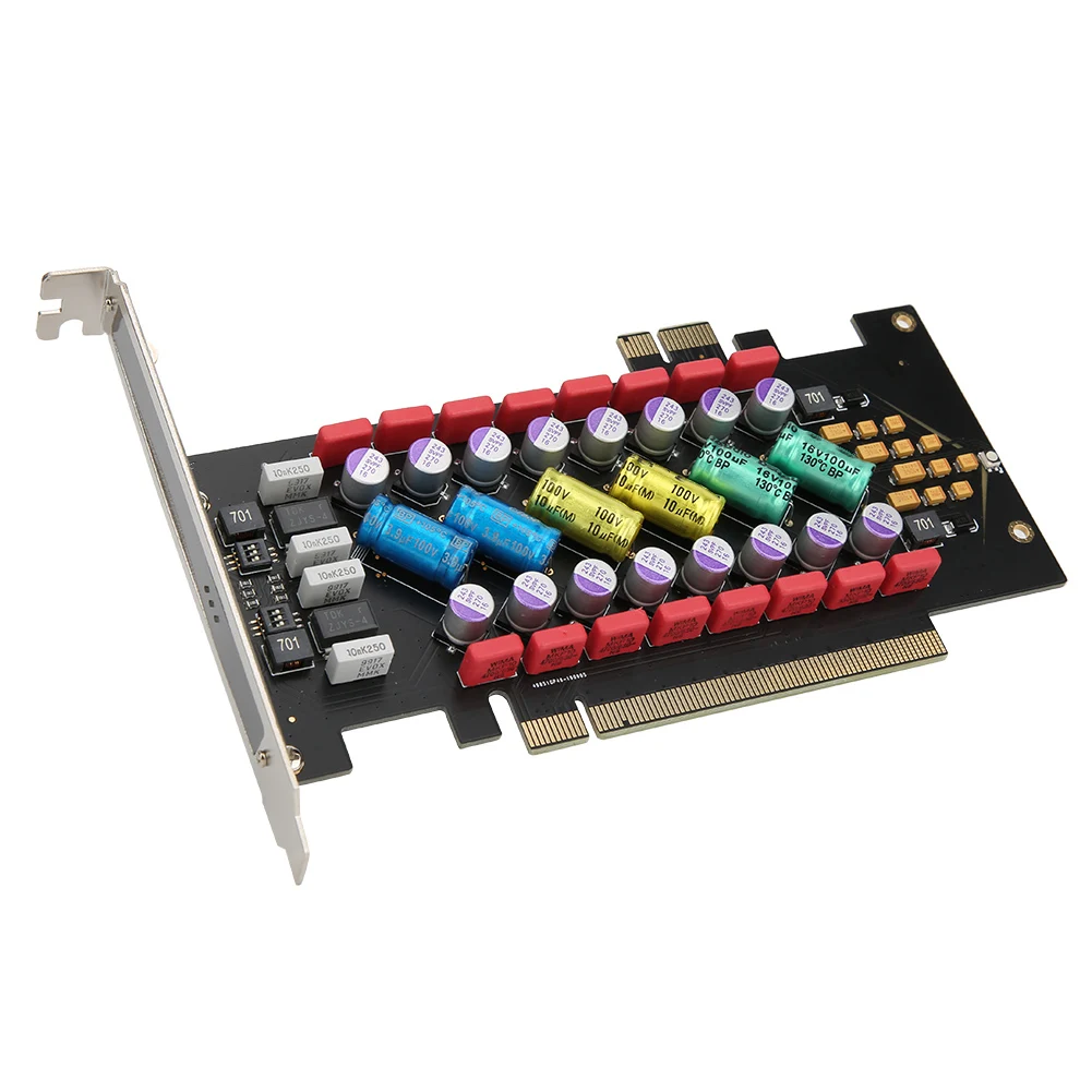 Карта Фильтра питания для ПК Hi Fi карта лучшая музыка радужная форма конфет