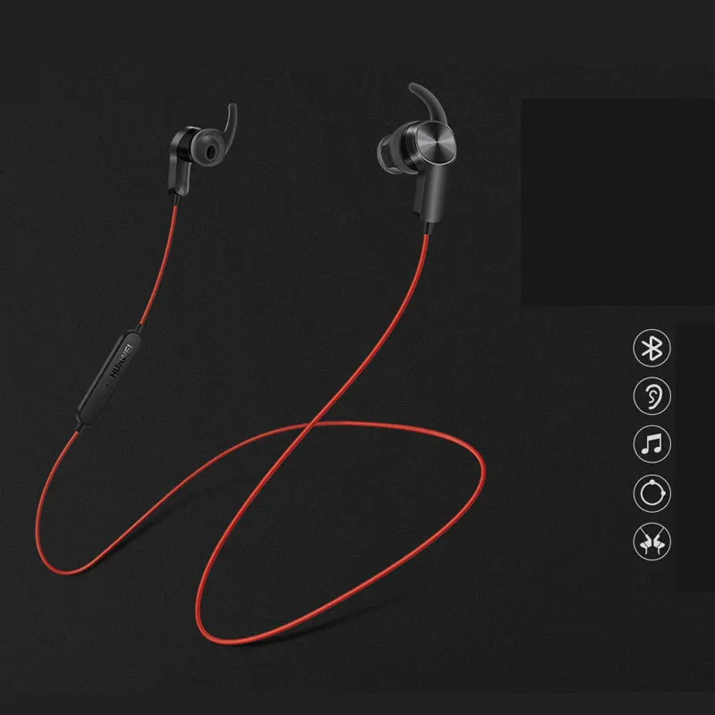 Спортивные Bluetooth наушники HUAWEI AM60 V4.1 водонепроницаемые наушники-вкладыши для