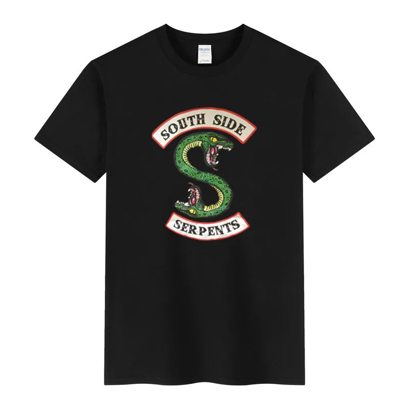 Футболка мужская со змеиным принтом повседневная забавная тенниска с коротким