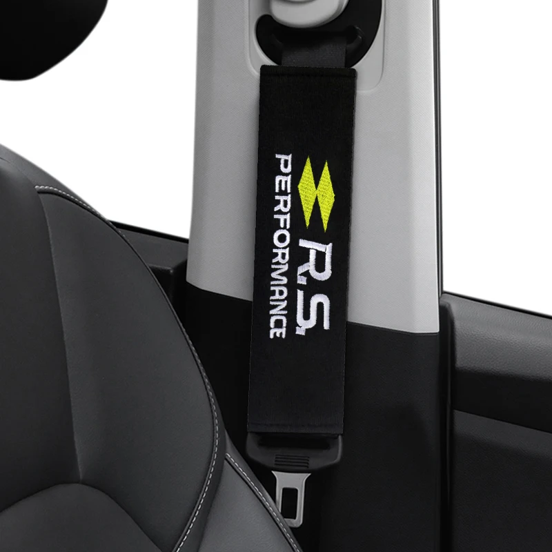 2pcs Car Seat Belt Pads Shoulder Strap Pad Cushion Cover for Renault megane 2 3 scenic laguna Captur fluence Styling | Автомобили и