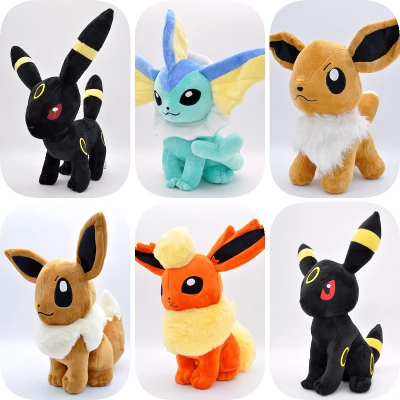 TAKARA TOMY Pet Elf Pokemon плюшевая кукла большой размер сидя на примитивном IBEB|Мягкие