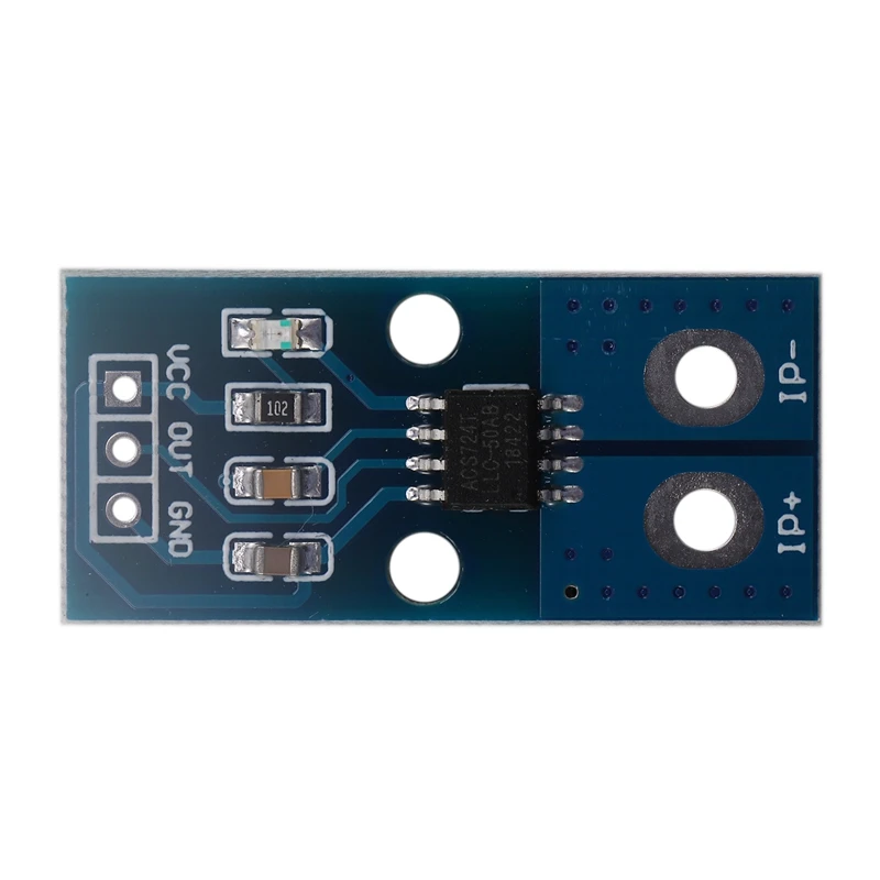ACS724TLLCR 50A диапазон Холла Датчик тока модуль ACS724 для Arduino | Электроника