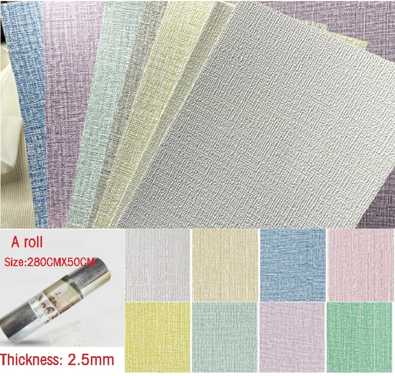 

Самоклеящиеся термоизоляционные 3D-обои, льняная ткань, диатомная грязь, простые декоративные восстановленные обои