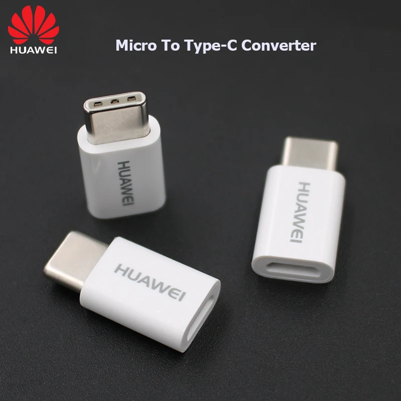 Переходник с Micro USB на Type C для Huawei P9 P10 plus pro Honor 8 V8 9 V9 10 V10 Nova 3 3e 4 5|Переходники и