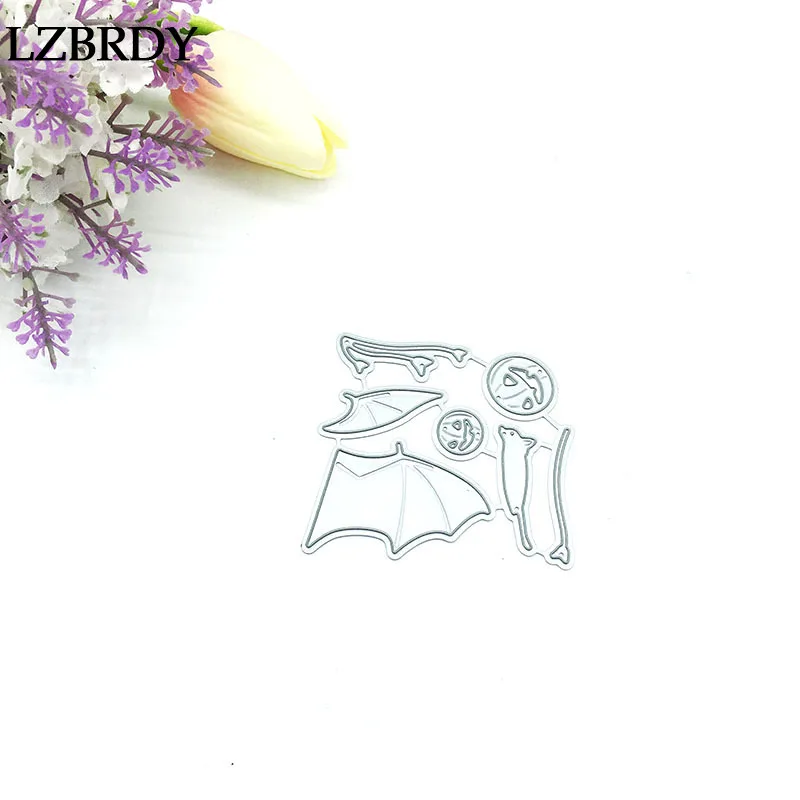 2019 новая Тыква Милая летучая мышь металлические режущие штампы Alinacraft высечки для