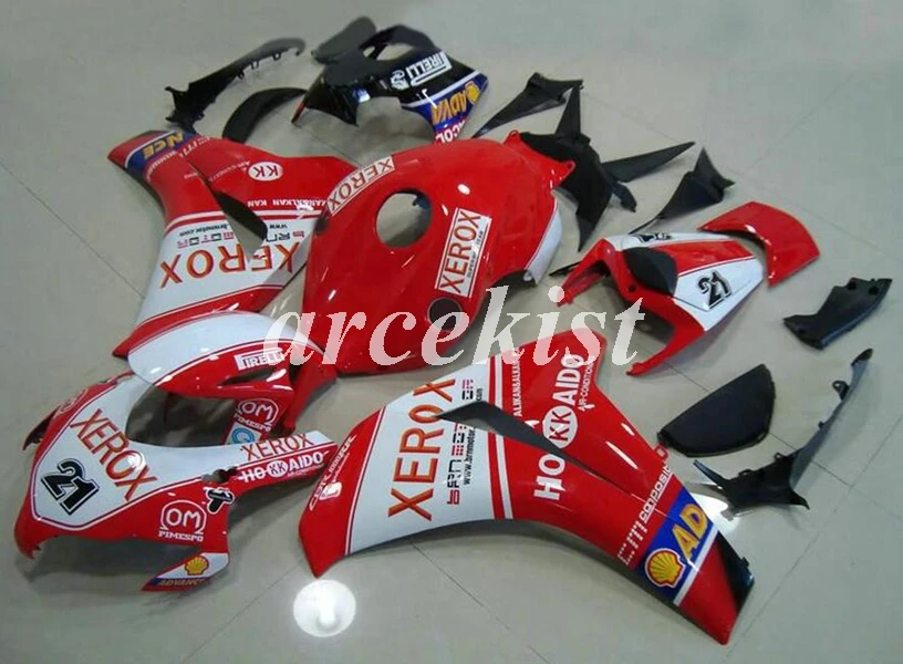 

New ABS Injection Motorcycle Fairings Kit Fit For Honda CBR1000RR 2008 2009 2010 2011 1000RR 08 09 10 11 Bodywork set Red blue