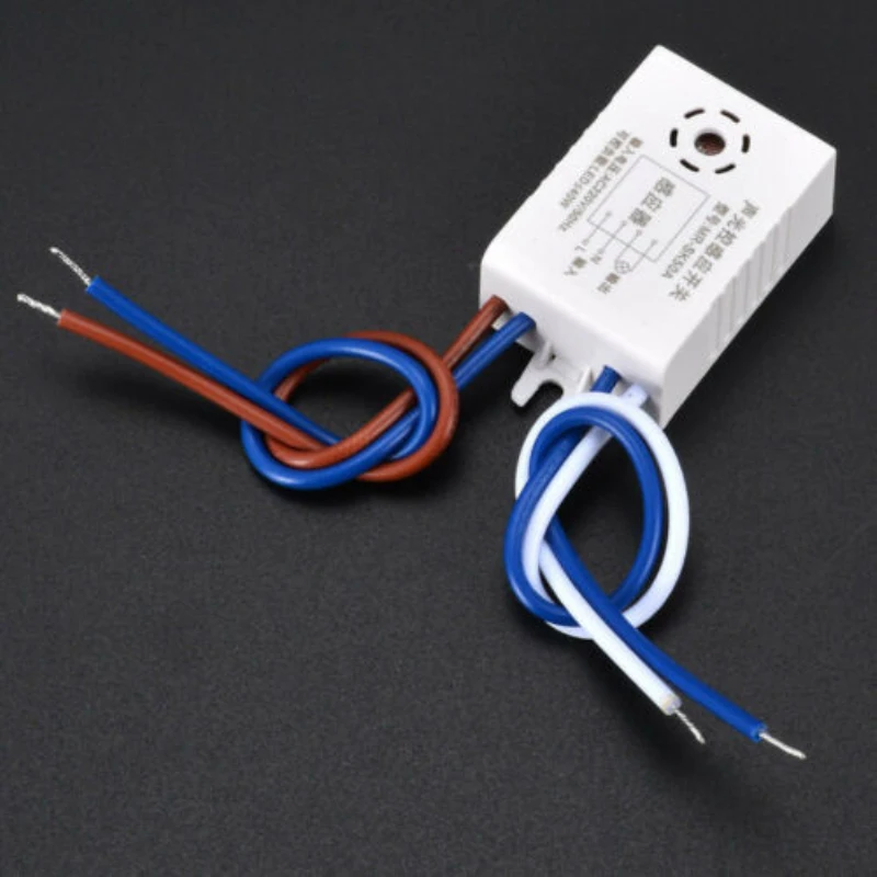 220V авто детектор модуль вкл/выкл интеллигентая (ый) Звук голоса Сенсор светильник