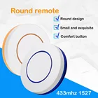 Кнопка дверного звонка с батареей для передачи данных и управления сигналом, 433 МГц