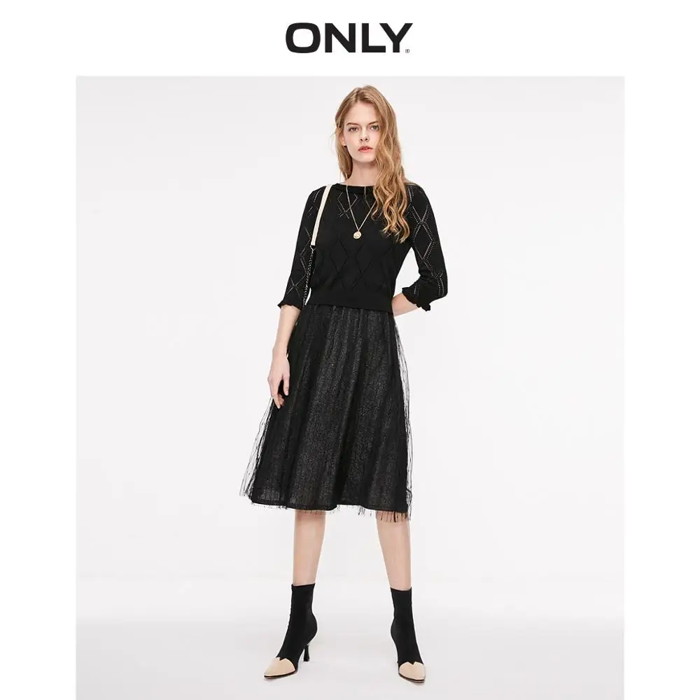 Женское трикотажное платье ONLY сезон осень 119346514 | Женская одежда