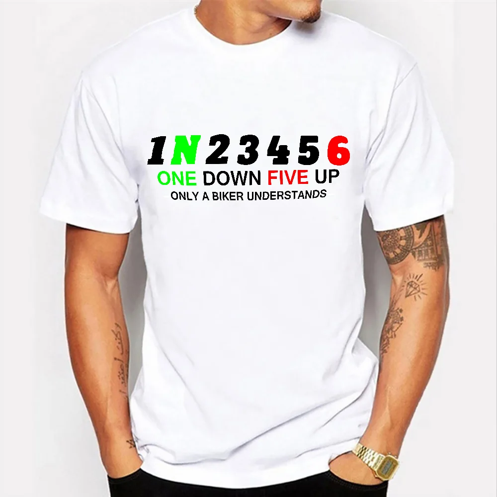 Новая стильная мужская летняя модная футболка с принтом коротким рукавом