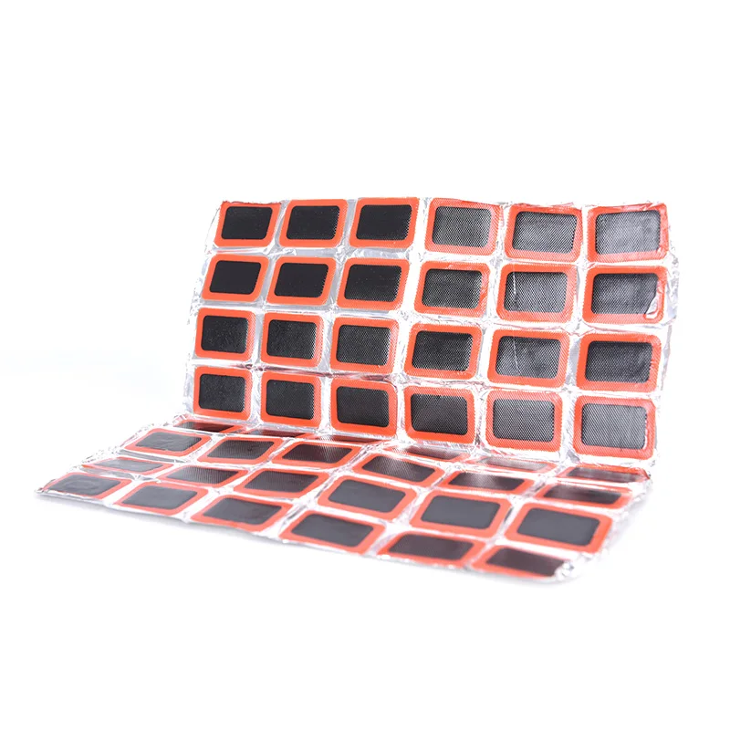 

48 Pcs/lot Bicycle Bike Puncture Maintenance Tire Tyre Rubber Patch Mountain Bicycle Kit Cycling Repairing Tools