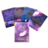 soul truth self awareness card tarot cards and pdf guidance divination deck entertainment parties board game 56pcsbox