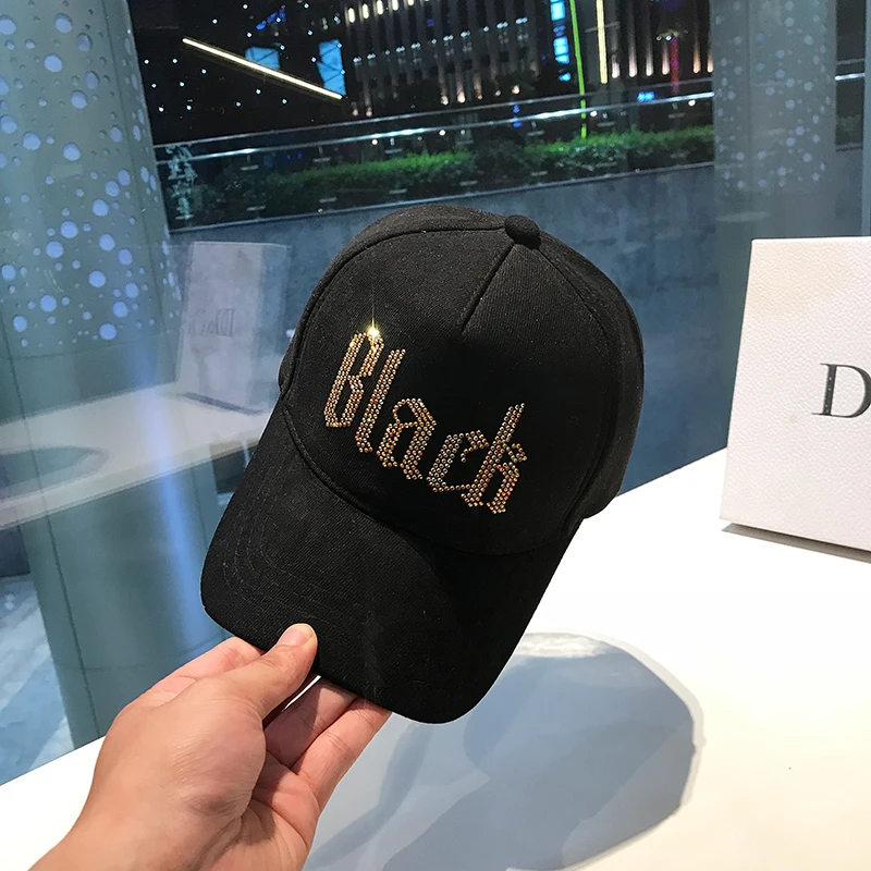 

Dash cap female Korean version joker spring and autumn INS popular logo hat letter black street fashion sunshade baseball cap