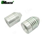 Светодиодная алюминиевая лампа, 5 шт., 1 Вт, 3 Вт, 5 Вт