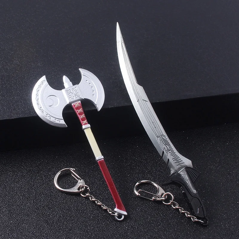

Movie Alita: Battle Angel Weapon Weapon Sword Keychain Metal Sword Pendant Keyring Car Bag Jewelry Accessories Gift