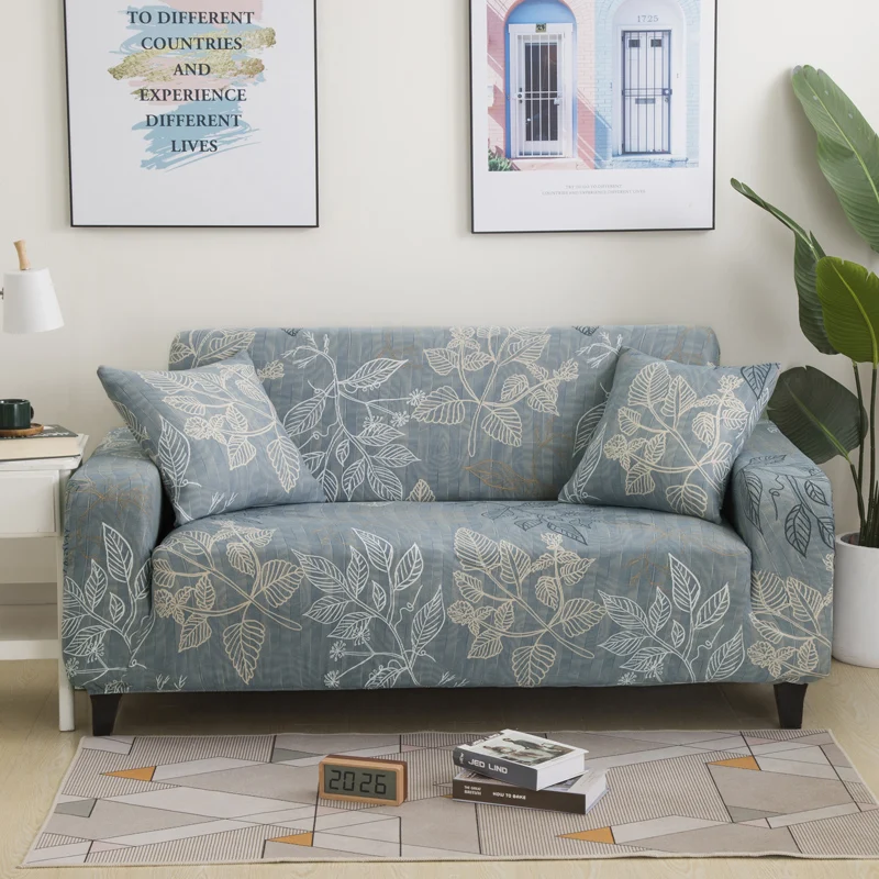 

Чехол для дивана S-EMIGA с цветочным принтом