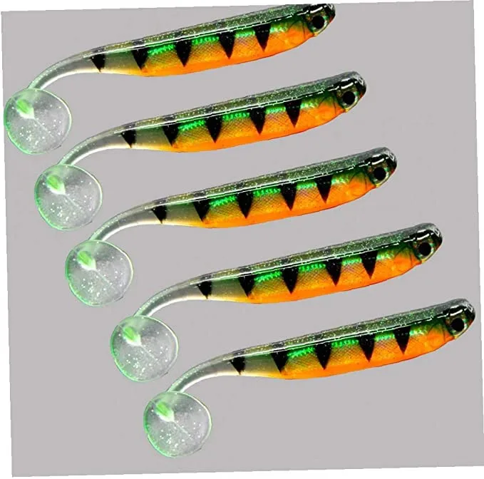 5 шт. мягкие рыболовные приманки с креветками набор приманка для рыбной ловли