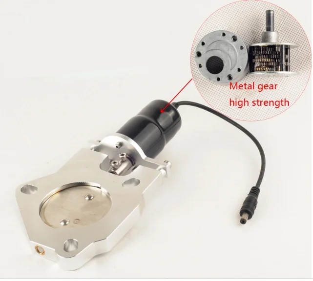 

wholesale 2.5" 63mm Electric Exhaust Cutout Catback Downpipe E-Cut Out Valve Motor Kit