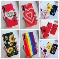 For Huawei Y9s Case Cover Huawei Y9s 2020 Love Heart Soft Silicone Phone Case for Huawei Y9S STK-L21 STK-LX3 Funda