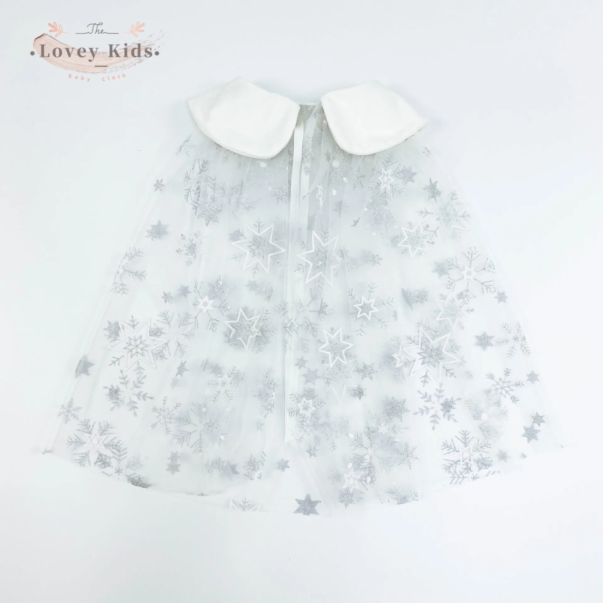 Осень 2020 платья для маленьких девочек 2 шт. с накидкой милая сетчатая пачка синее