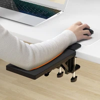 computer hand bracket table mouse pad wrist support free punch arm bracket home office foldable keyboard flush elbow support