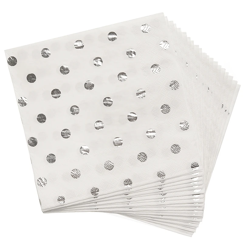 10 шт./лот фольга в Золотой горошек товары для дня рождения свадебвечерние