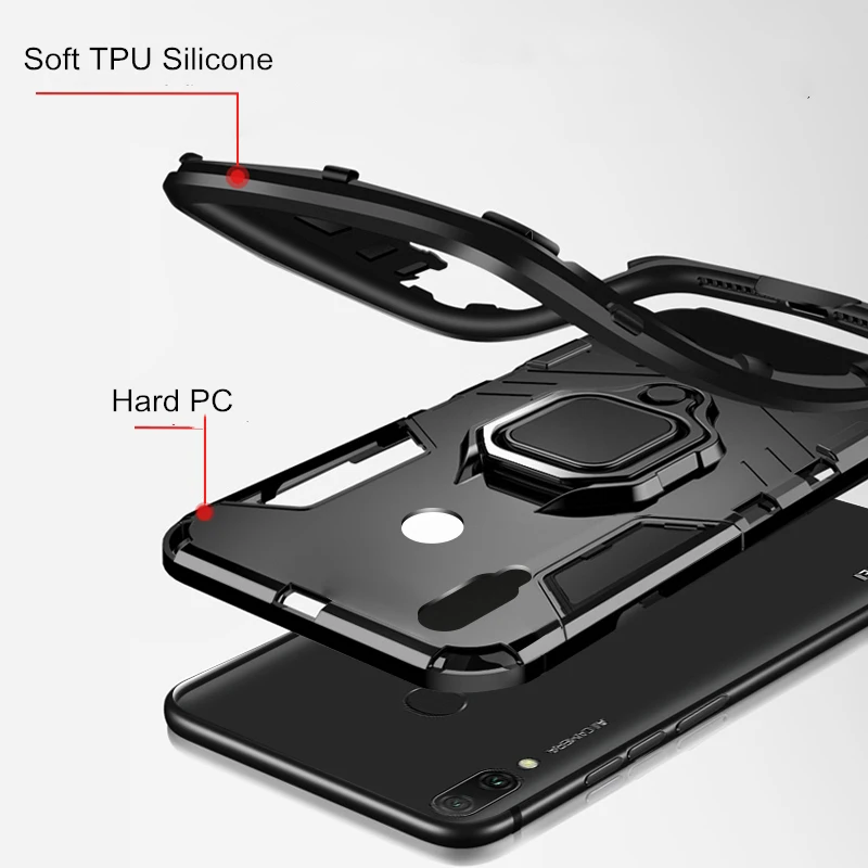 

Shockproof Case For Huawei P Smart Y9 Prime 2019 Cases Magnetic Funda Huawei Y9A Y8p Y5p Y6p Y7p Y6 Pro Y7 2018 2020 Z Y8S Cover
