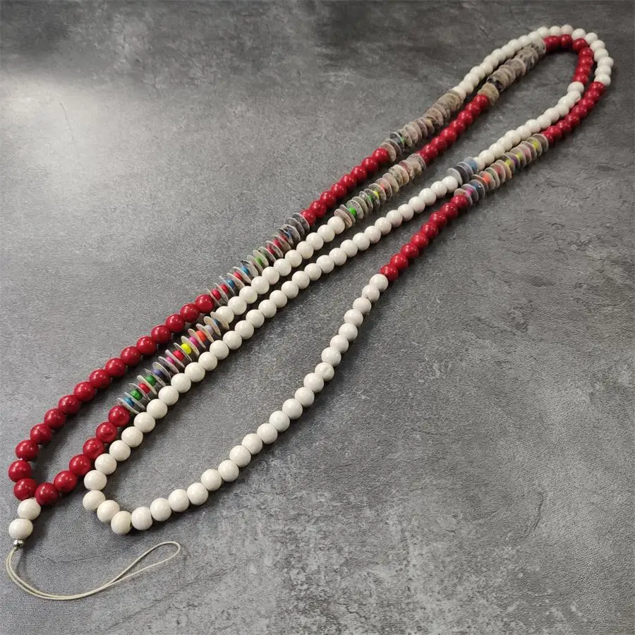 Ремешок на шею с деревянными бусинами шейный браслет U диском для работы картой