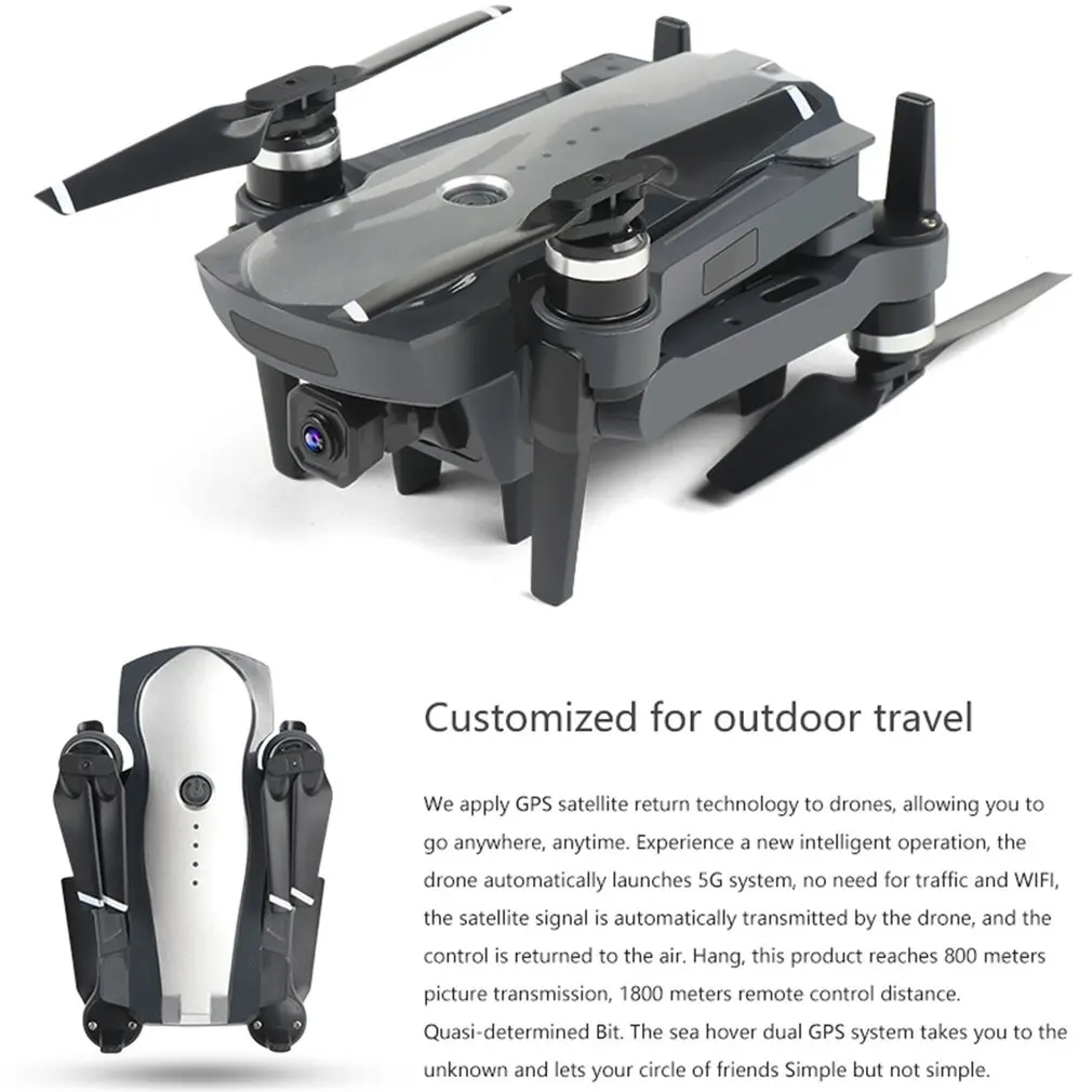 K20 Радиоуправляемый Дрон ESC 5G gps Wi-Fi FPV с камерой 4K 25 минут время полета бесщеточный 1800 м Контроль расстояния складной детский подарок на рождение